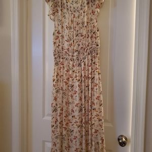 Long floral dress